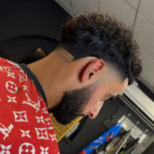 Krullen met een fade bij Jay's